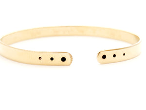 Personalisierte Gold Messing Armband
